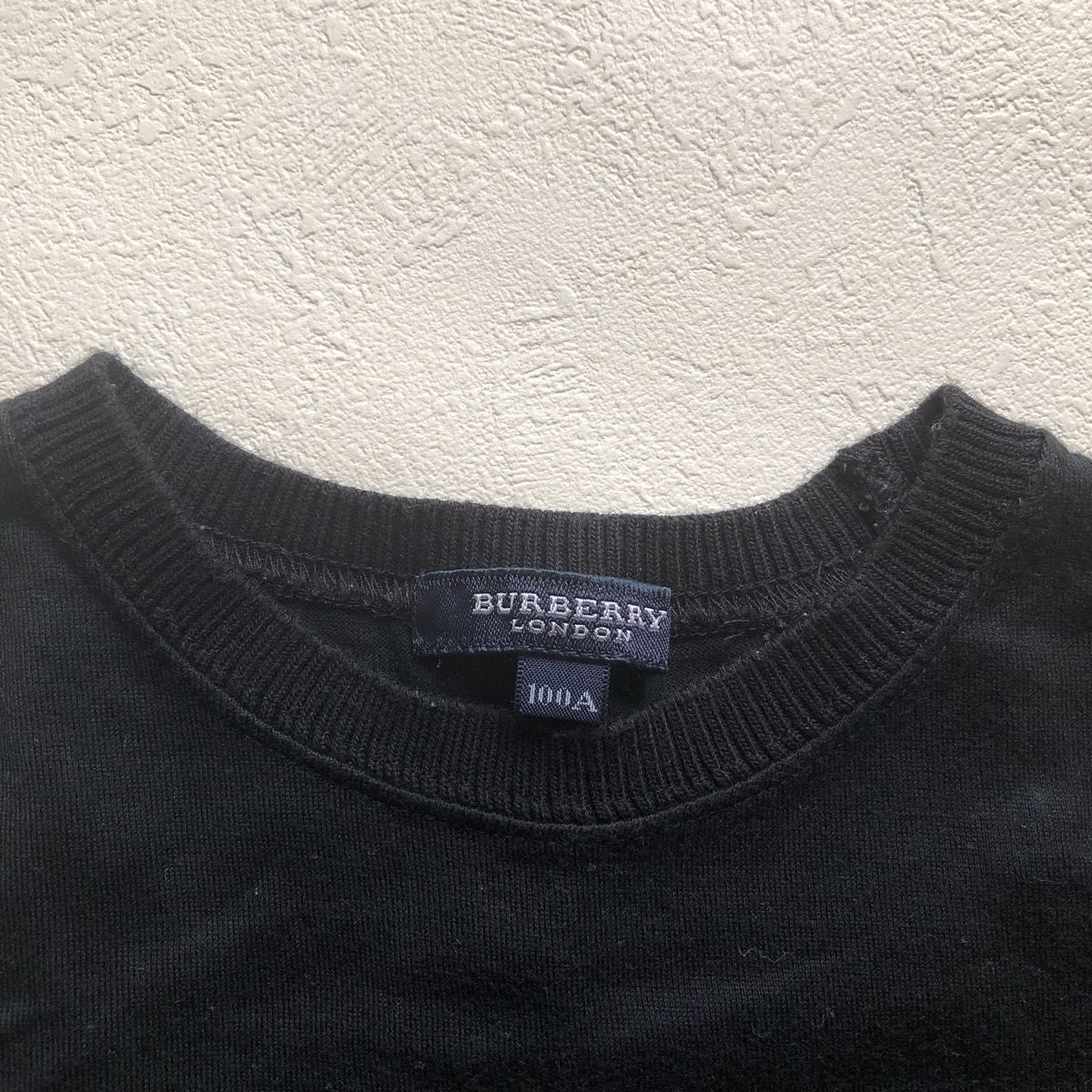 BURBERRY LONDON バーバリーロンドン KIDS タンクトップ 黒 バーバリー タンクトップ 110センチ