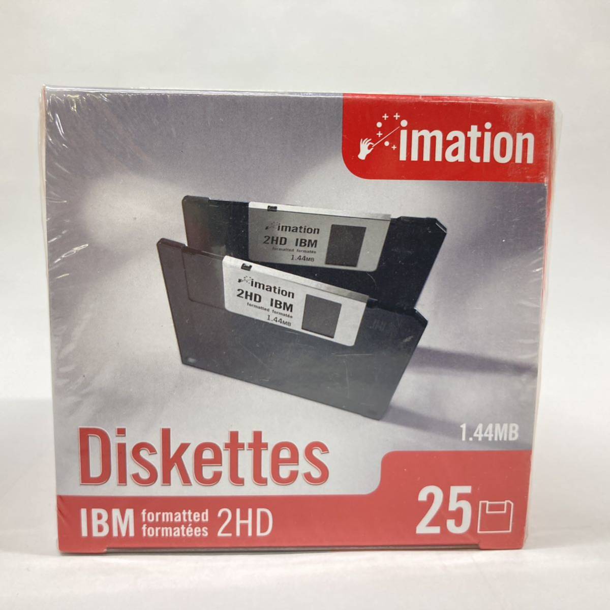イメーション IBM 3.5インチ 2HDフロッピーディスク FD DOS/Vフォーマット 1箱25枚入 US仕様MF2HD-WIN-25KS  新品・未使用・未開封(FD)｜売買されたオークション情報、ヤフオク! の商品情報をアーカイブ公開