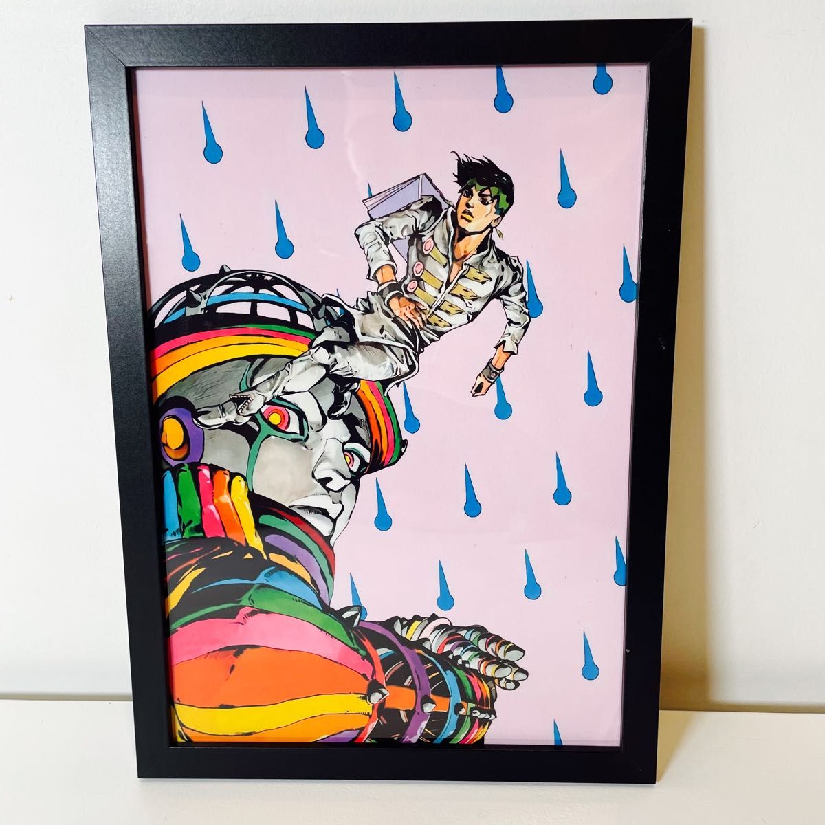 額付きポスター】JOJO ジョジョの奇妙な冒険 岸辺露伴②(新品 額付きポスター】JOJO ジョジョの奇妙な冒険 岸辺露伴②(新品