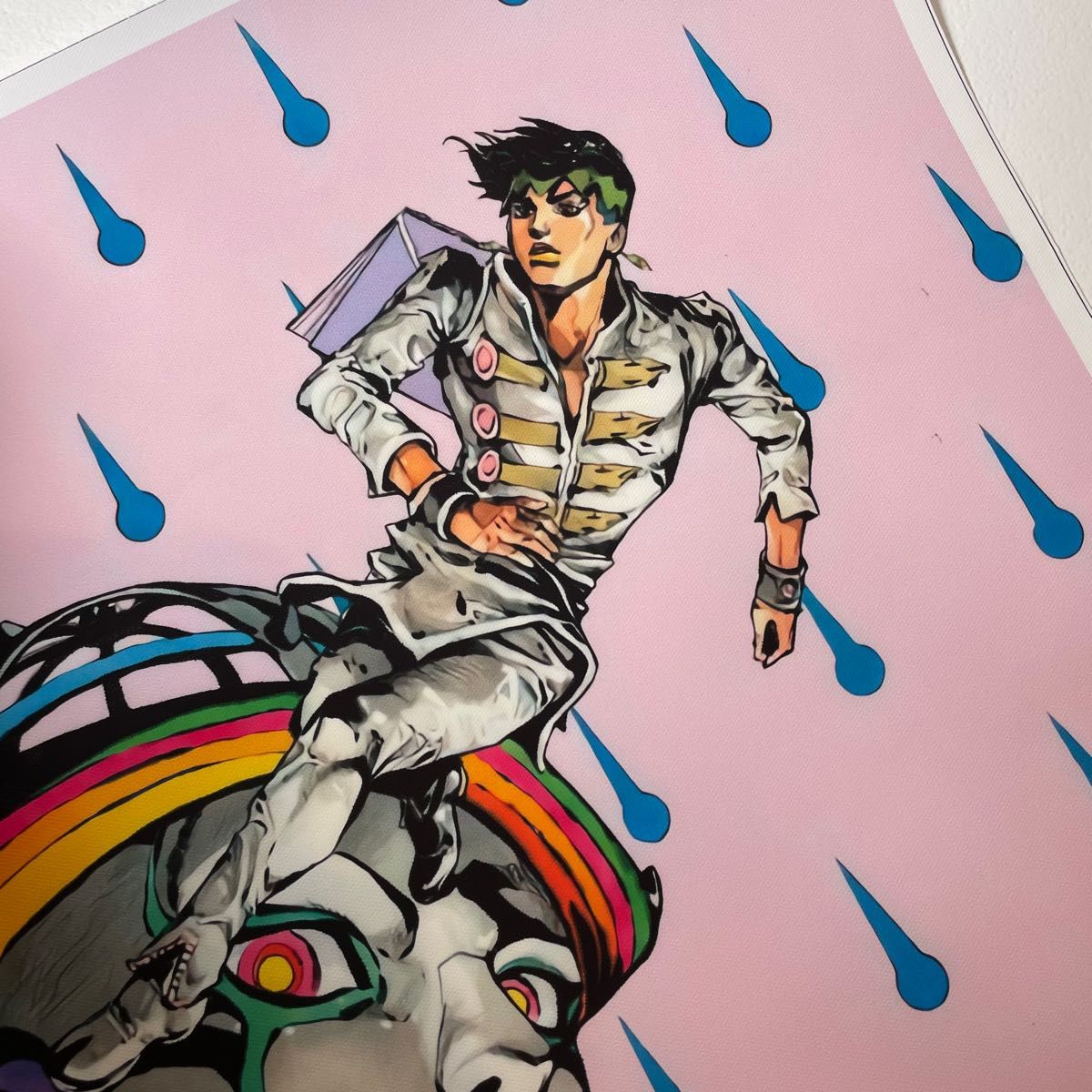 額付きポスター】JOJO ジョジョの奇妙な冒険 岸辺露伴②(新品 額付きポスター】JOJO ジョジョの奇妙な冒険 岸辺露伴②(新品