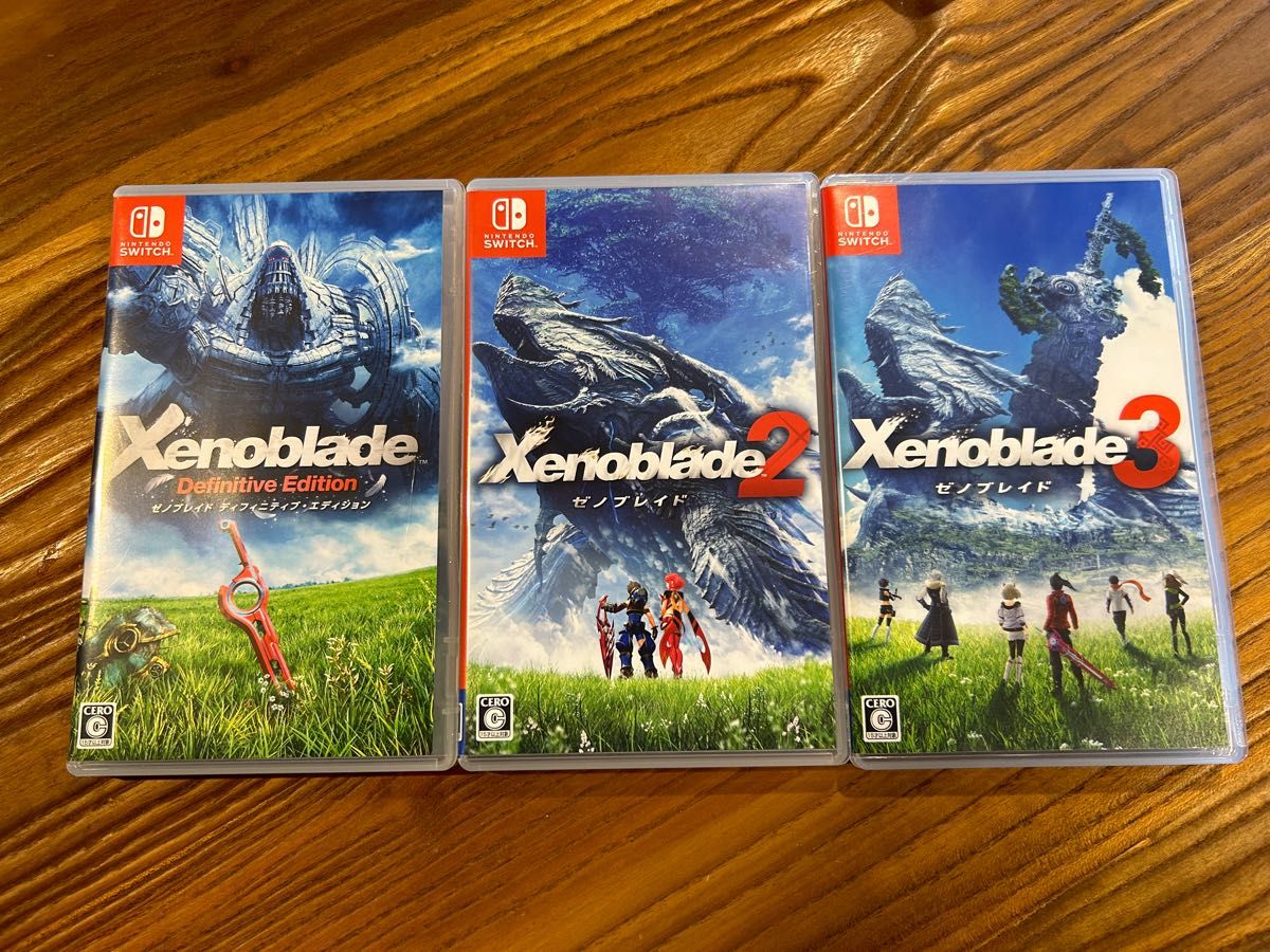 ゼノブレイド1~2~3 シリーズ3本セット Nintendo Switch|PayPayフリマ