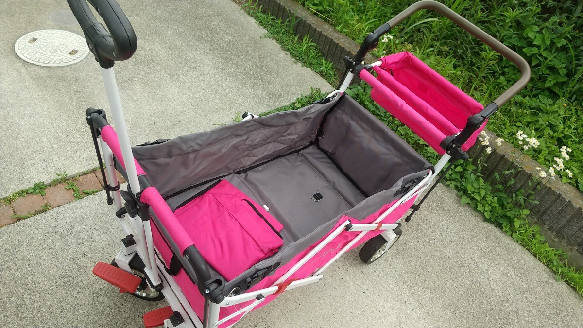CROTEC WAGON クロテックワゴン 品 ピンク キャリーワゴン