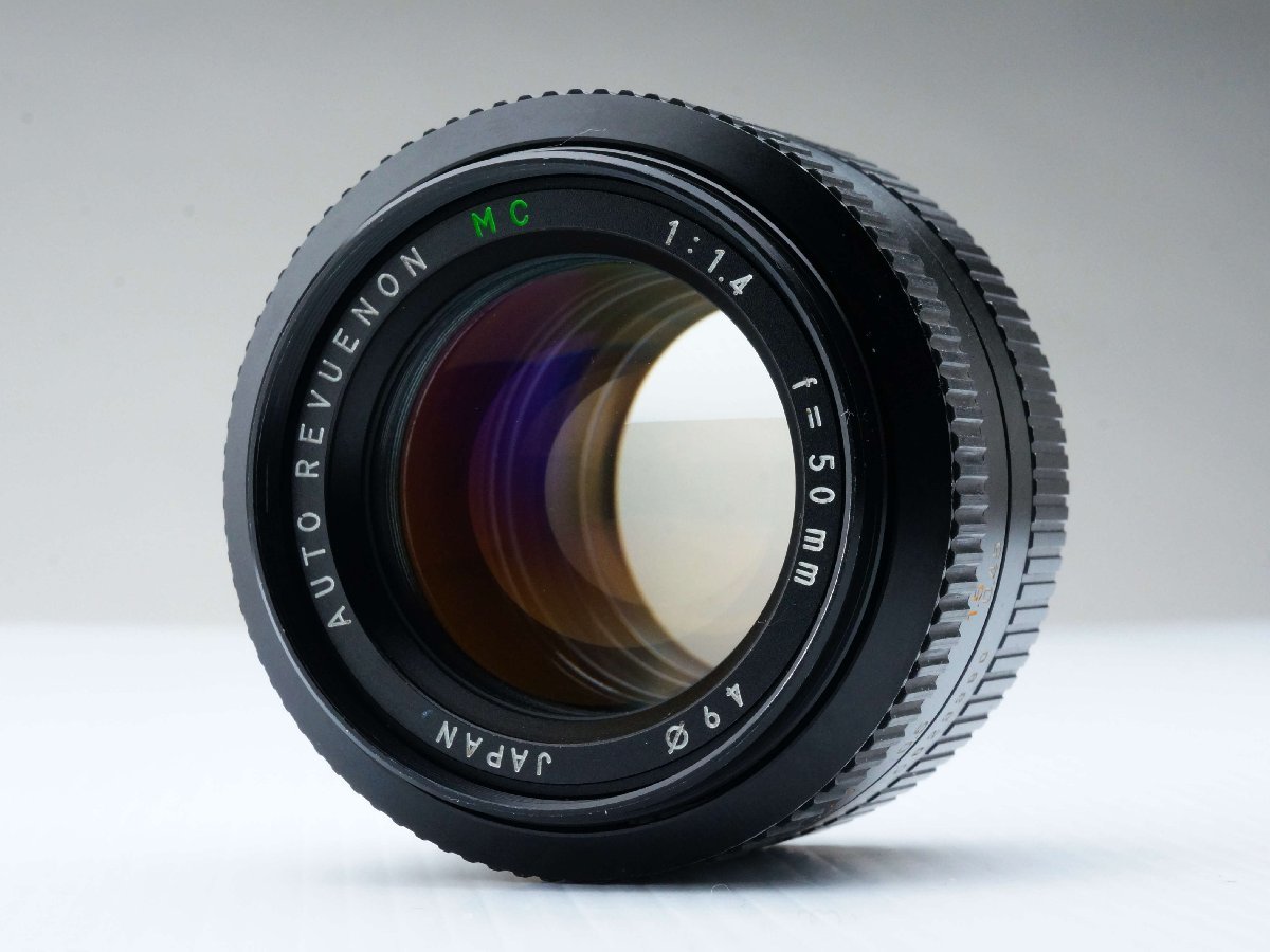 AUTO REVUENON MC 1.4/50 PENTAX Kマウント AUTO REVUENON MC 1.4/50 PENTAX Kマウント EXC+! Test Photos! Auto