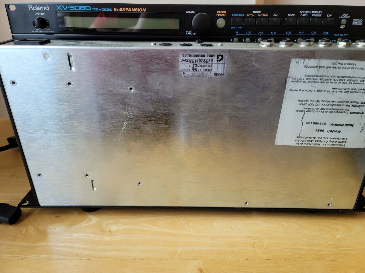 美品 E-MU vintage keys plus 音源モジュール イミュー ヴィンテージシンセキーボード音源 7