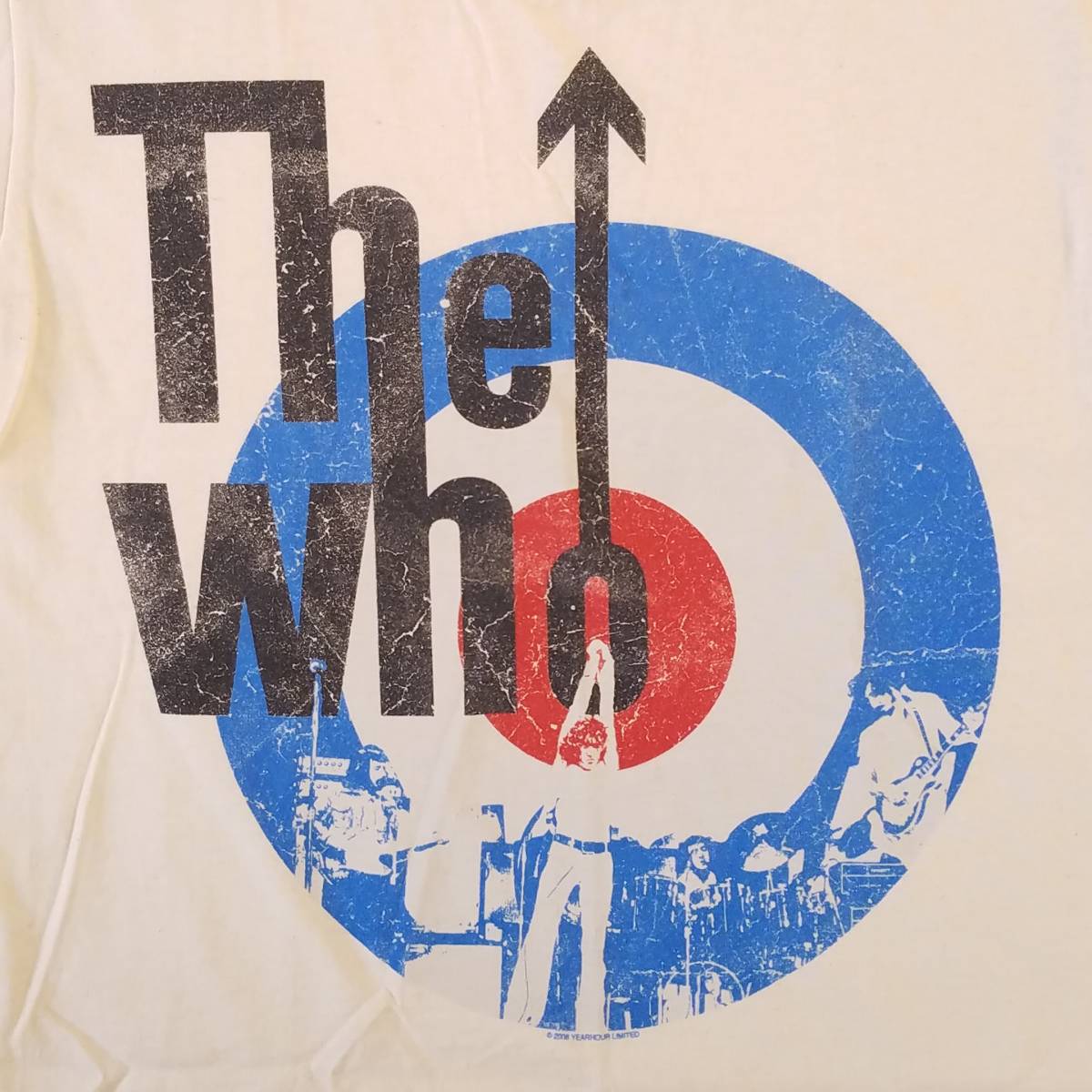 魅惑のバンドT特集! 00sデッドストック『The who ザ・フー』半袖Tシャツ anvilボディ 2008年コピーライト サイズS／ロックT_画像5