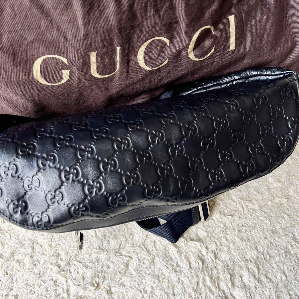 受注生産品受注生産品GUCCI グッチ ショルダーバッグ シマレザー GG