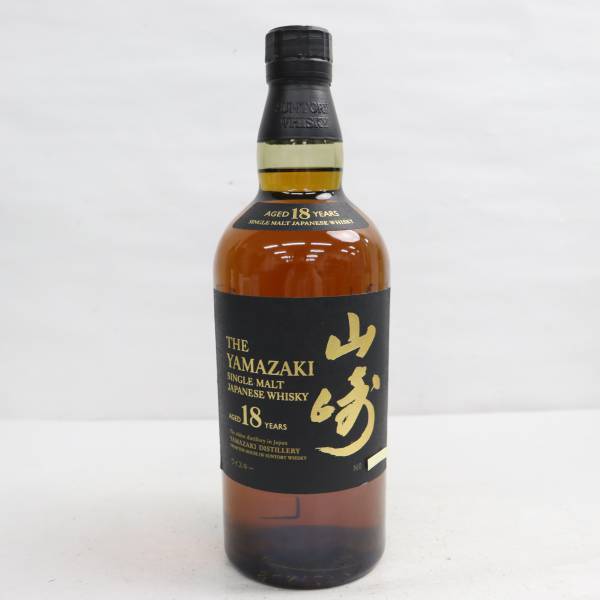 1円～ SUNTORY（サントリー）山崎 18年 旧 43％ 700ml T23D100066
