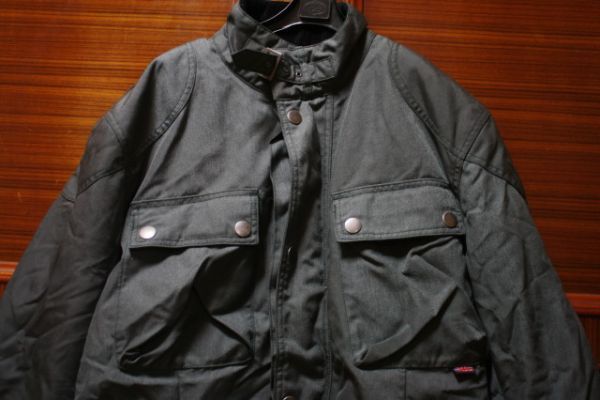 高級 海外モデル 高性能 新品 BELSTAFF ベルスタッフ 特殊 ナイロン ジャケット ■ ライダース モーターサイクル UK ロンジャン イギリス_画像2