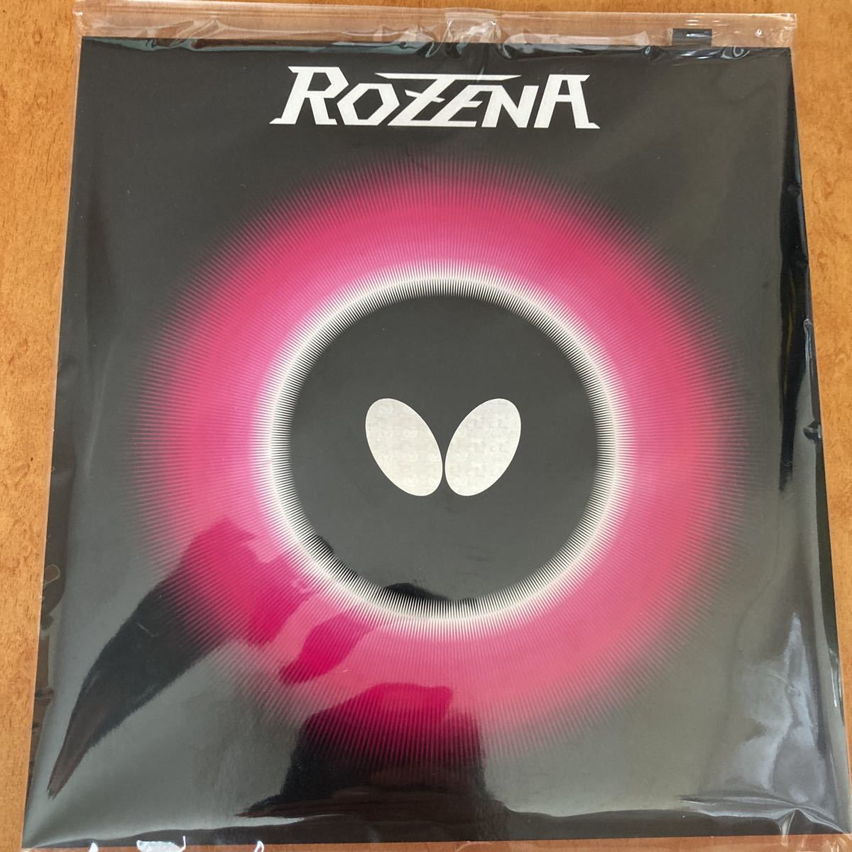  butterfly (Butterfly) ping-pong for reverse side Raver ro Zenna 06020 black thickness 