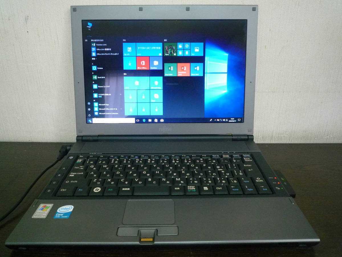 G彡 FMV-Q8240 Core Solo U1400 1.2GHz/1G/60G/12.1型1,280×800/Win10+2016_画像2