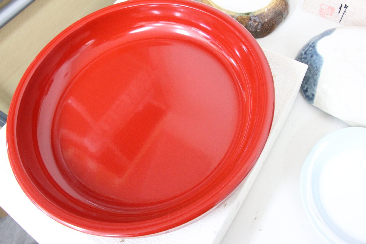 ■イヴサンローラン 会津塗 木箱 食器まとめて 日用品の画像7