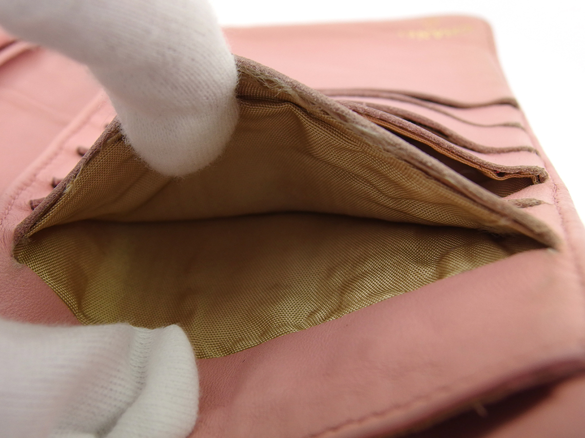 シャネル 長財布 がま口 財布 レディース オールドシャネル アイコン