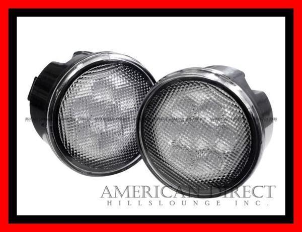 [ immediate payment / clear ]07y- Jeep Wrangler JK LED park signal left right 2 piece set front grill bumper turn signal JEEP lamp light 