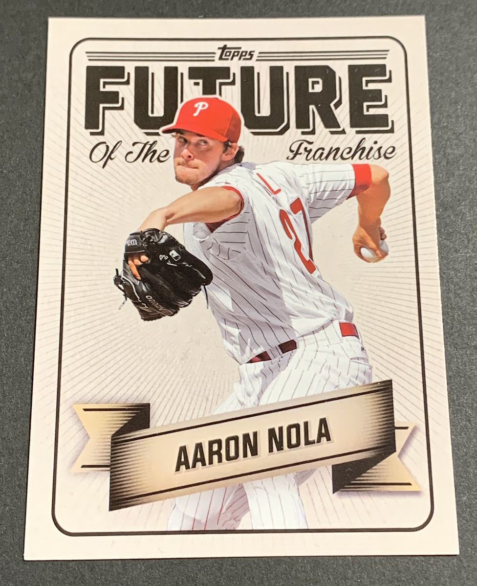 2016 Topps Bunt Future of the Franchise Aaron Nola FF-13 RC Rookie Phillies MLB アーロンノラ　ルーキー　フィリーズ　インサート_画像1