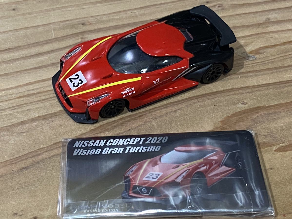  MajoRette, prime model, Nissan concept 2020, Vision gran turismo, red black,No.23, secondhand goods 