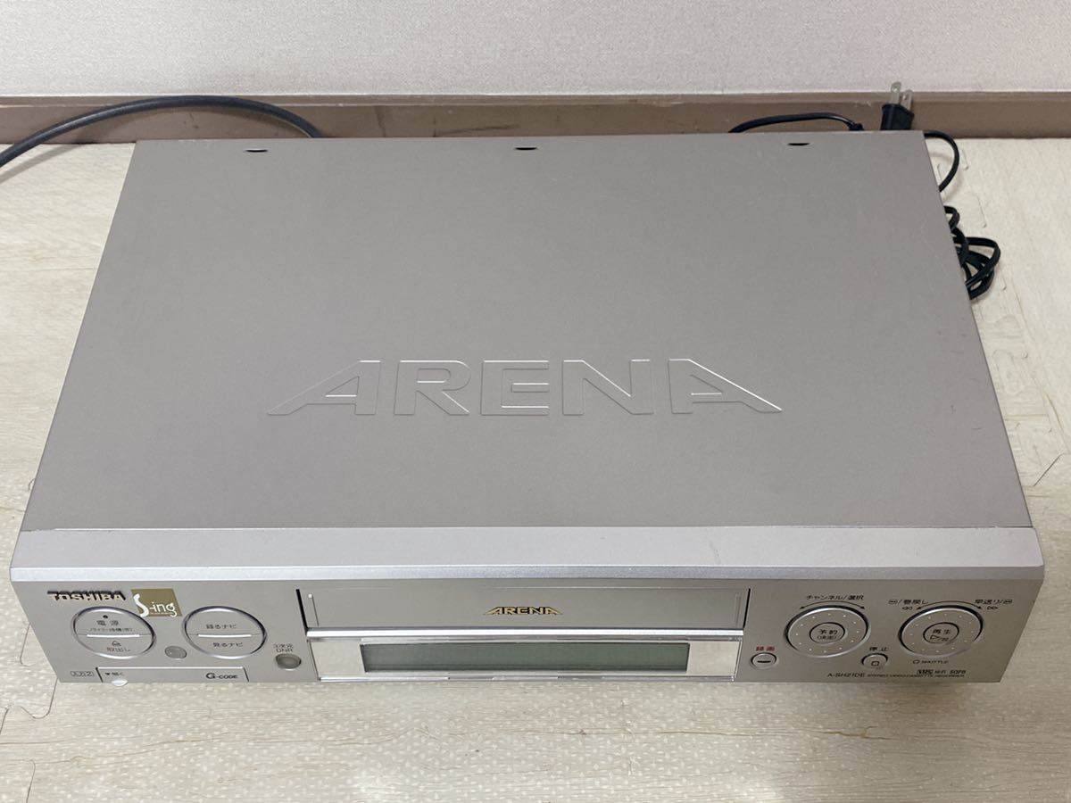 TOSHIBA 東芝カセットVTR A-SH21DE 02年製 ARENA VHSビデオデッキ (VHSビデオデッキ)｜売買されたオークション情報、ヤフオク!  の商品情報をアーカイブ公開