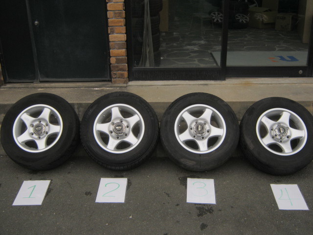 **BERG aluminium wheel tire 4ps.@205/70R15 6 hole **