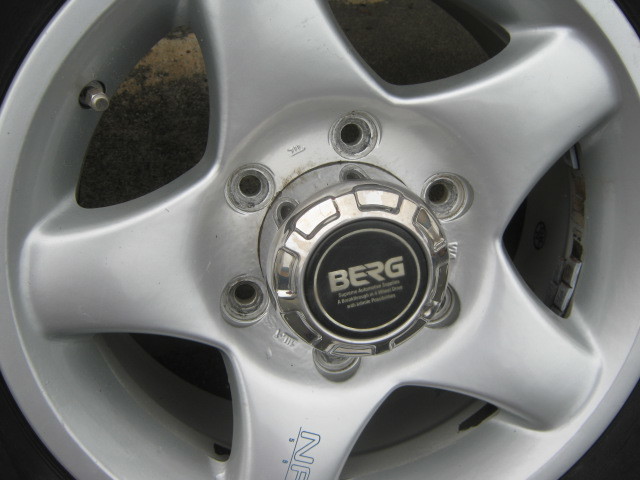 **BERG aluminium wheel tire 4ps.@205/70R15 6 hole **