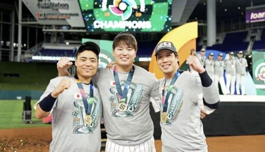 WBC 侍JAPAN 優勝記念 2023 World Baseball Classic 日本 優勝記念T