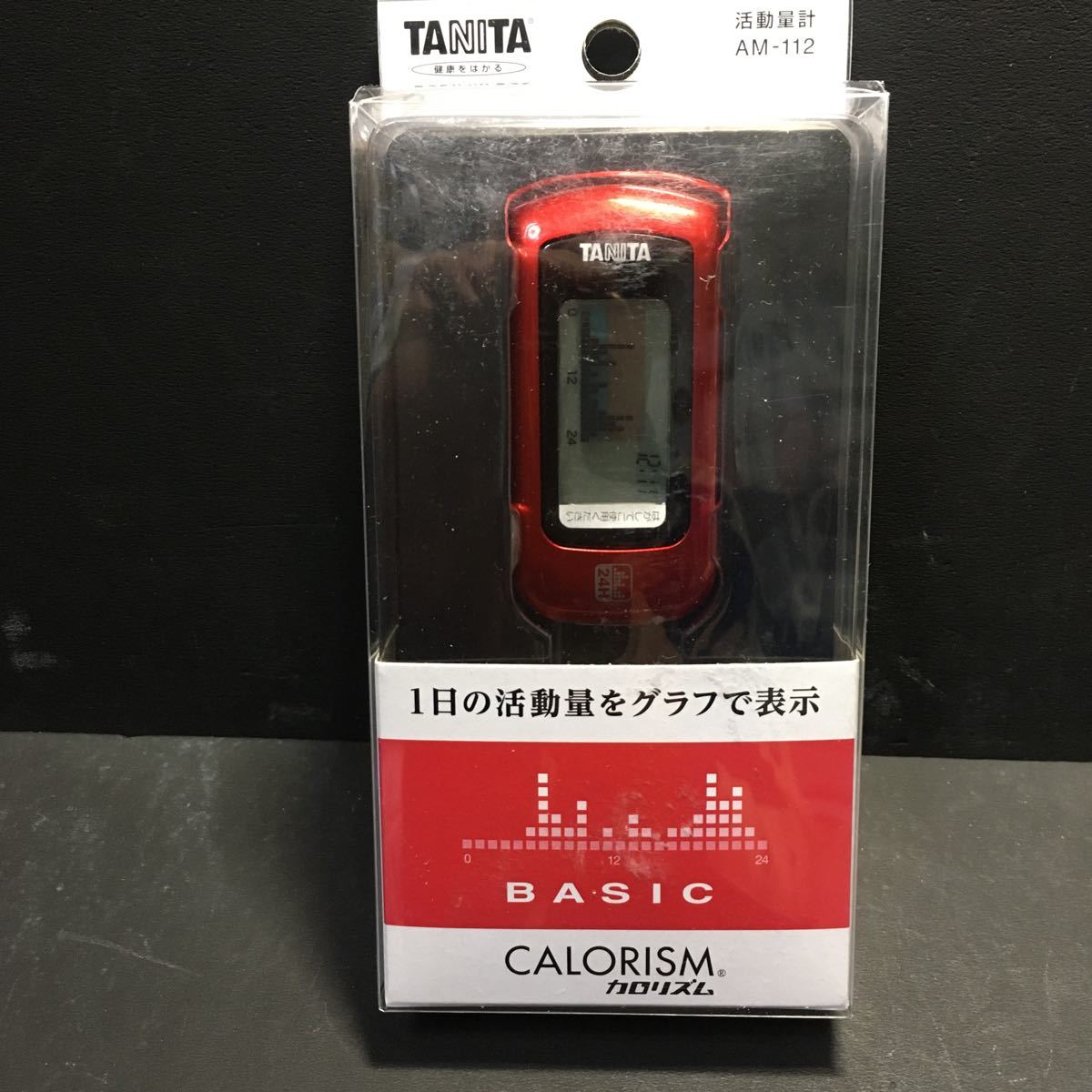安値 タニタ 活動量計 カロリズムベーシック AM-112 レッド