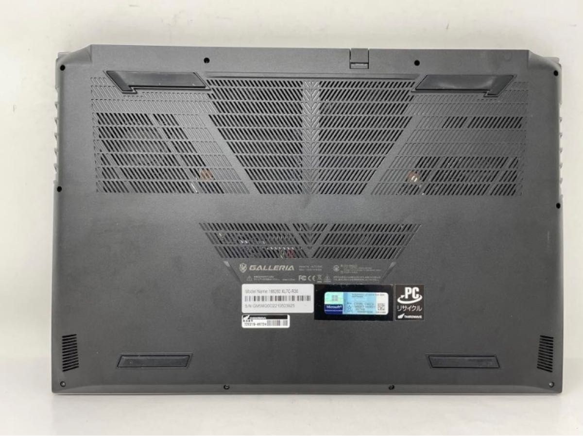 ジャンク品 ゲーミングノート GALLERIA XL7C-R36 | noonanwaste.com