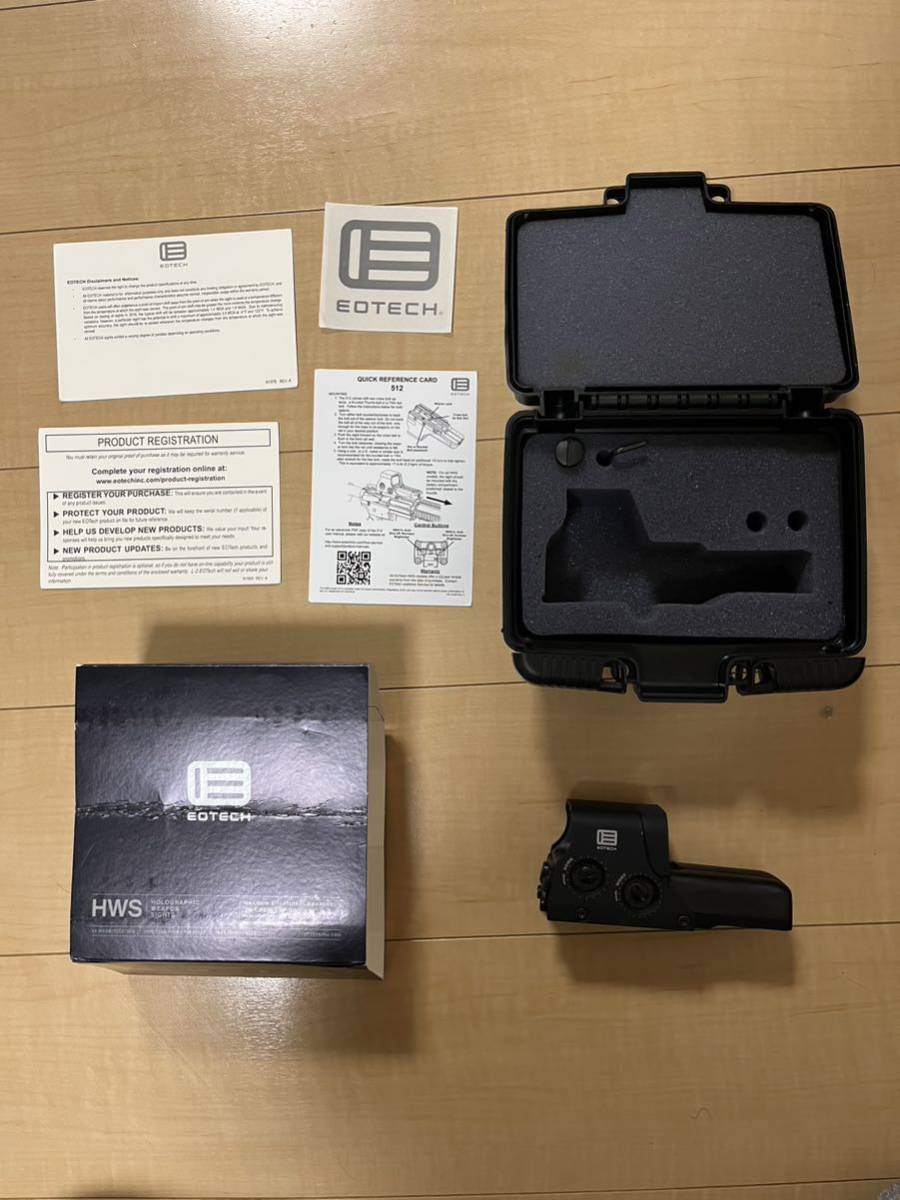 実物 EOTECH ホロサイト 512.A65 新古品 www.icomb.org