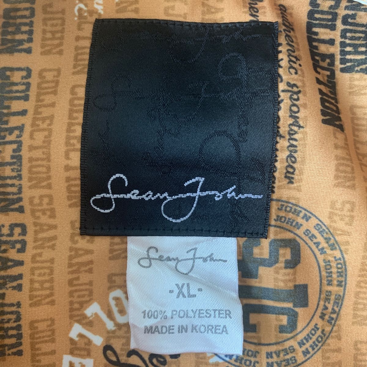 Sean john 総柄シャツ ワンポイントロゴ刺繍 ビッグシルエット Sean john 総柄シャツ ワンポイントロゴ刺繍 ビッグシルエット