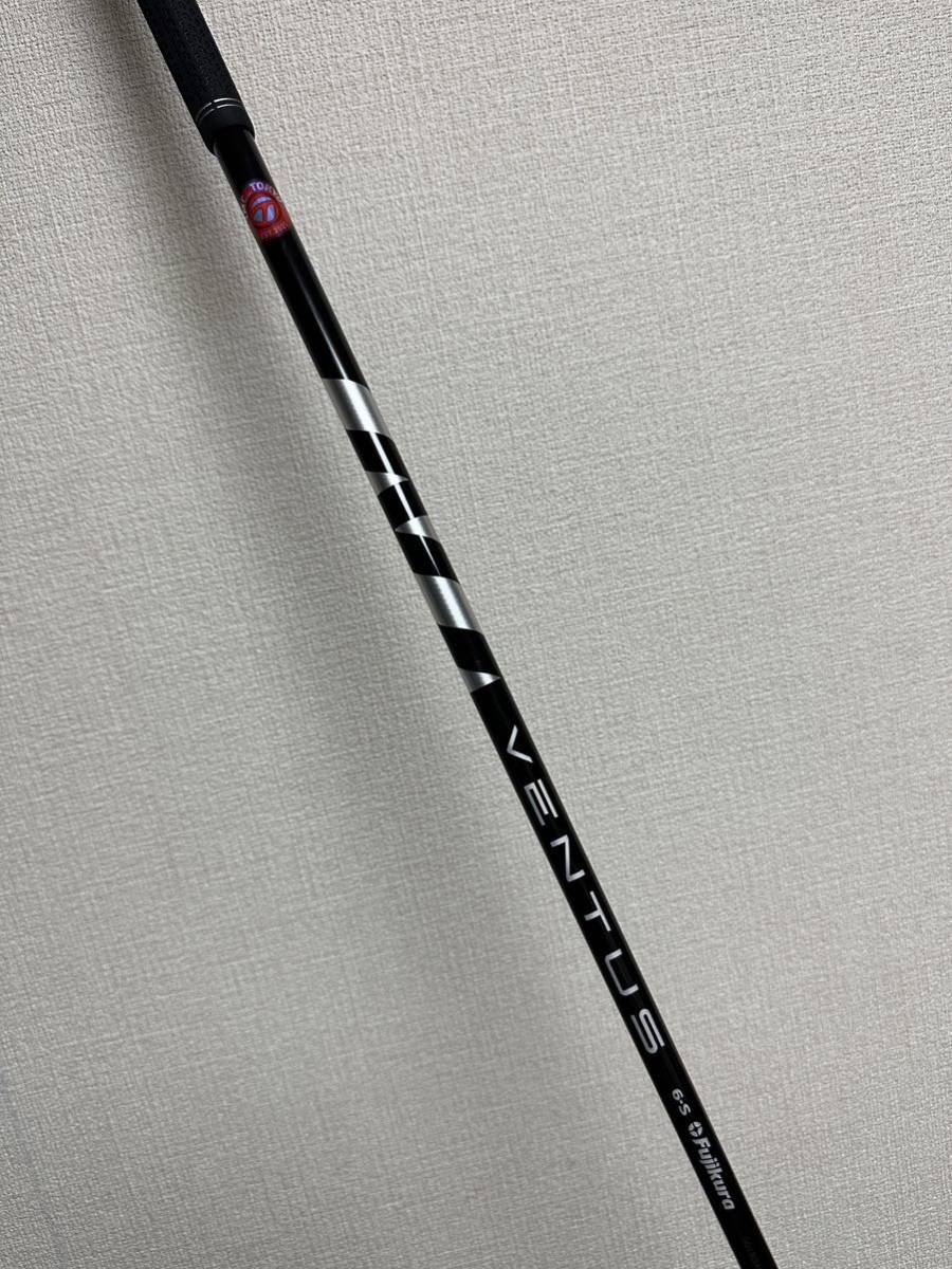 TM TOKYO6S純正カスタム】VENTUS BLACK 6 S テーラーメイド スリーブ