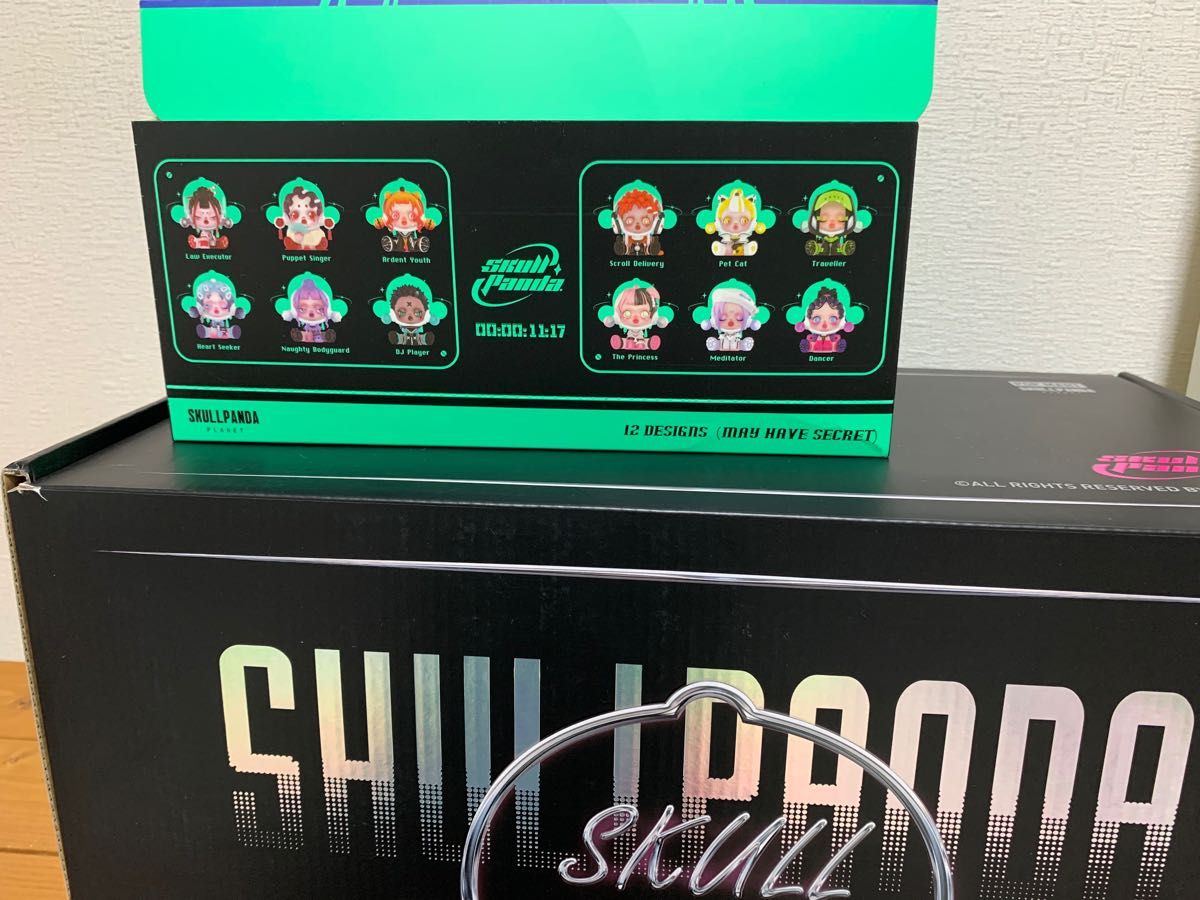 シークレットなし】POPMART SKULLPANDA City of Night シリーズ