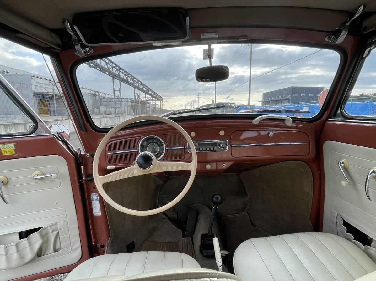 1959 カブリオレ 車検付  空冷VW コンバーチブル ヴィンテージの画像9