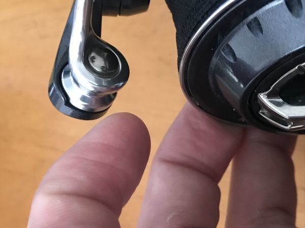 DAIWA ダイワ 01ソルティガZ4000 4500H 弱点 ラインローラーベアリング 日本製NSK ステンレス 異音 オーバーホール5000 6000 6500_画像9