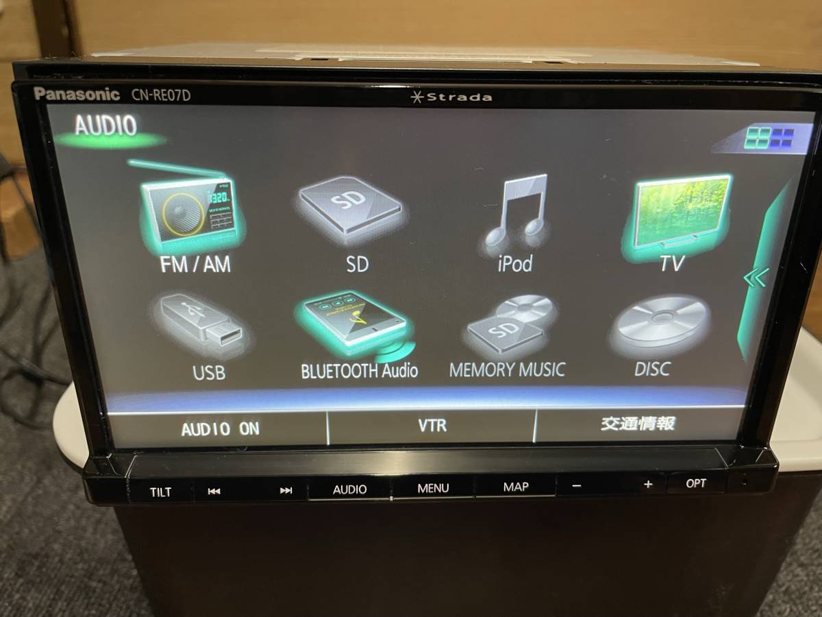 ☆パナソニック ストラーダ CN-RE07D 2020年 フルセグ Bluetooth☆ ☆パナソニック ストラーダ CN-RE07D 2020年 フルセグ Bluetooth☆