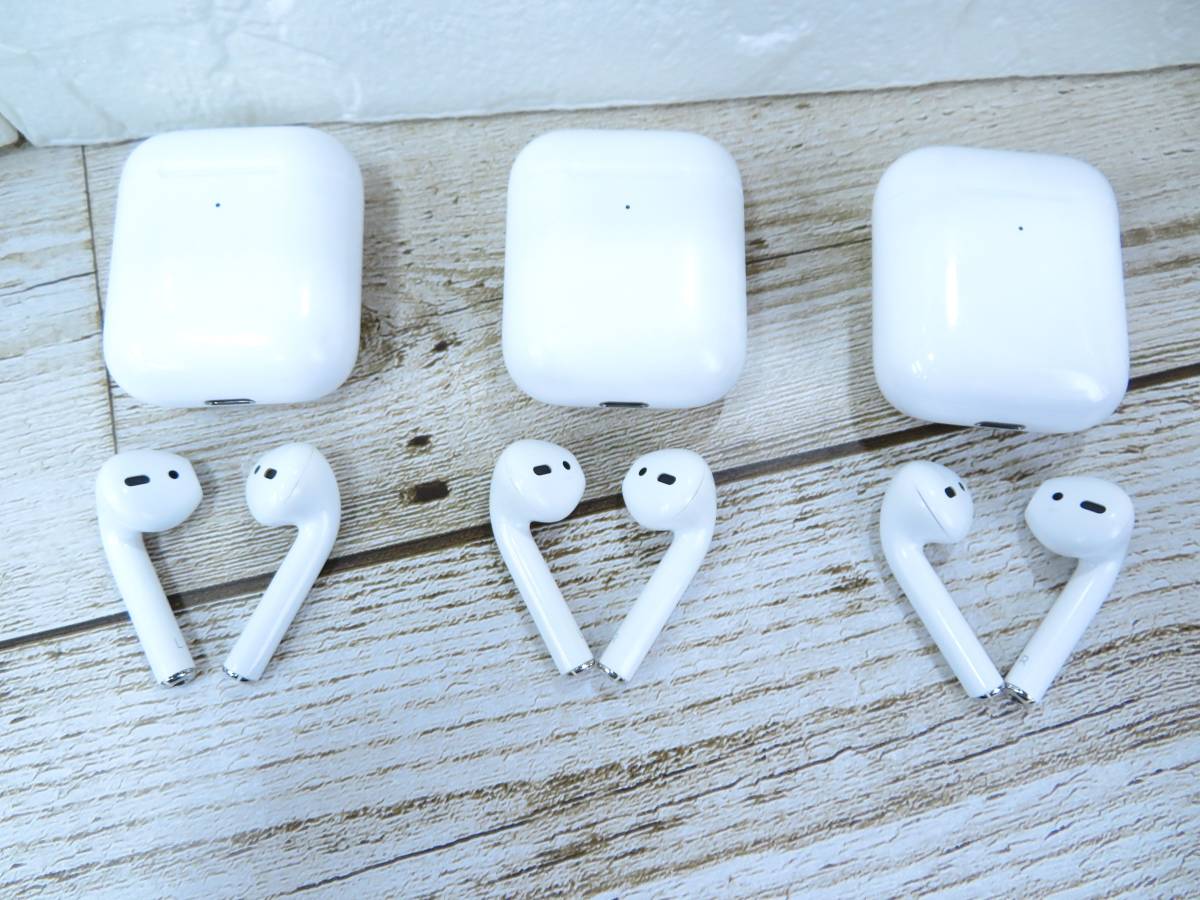 5J166MZ2◎Apple AirPods 第2世代A1938 A2032 A2031 ワイヤレス