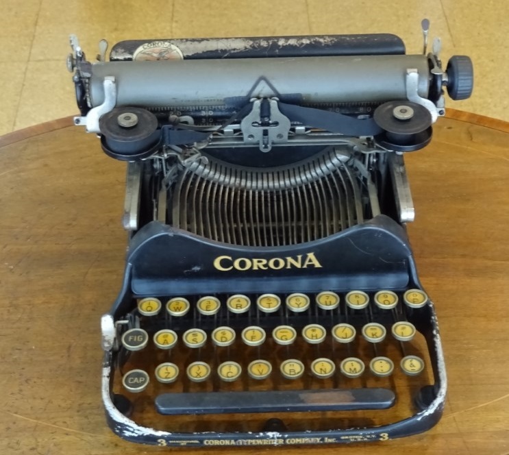 ＜ジャンク＞ CORONA3 コロナ３ タイプライター 1918年製の画像1