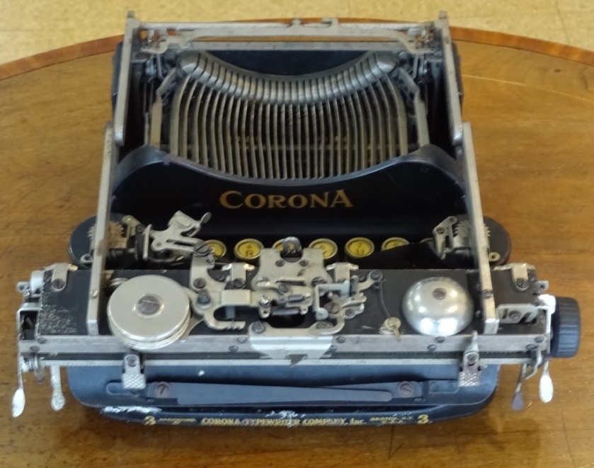 ＜ジャンク＞ CORONA3 コロナ３ タイプライター 1918年製の画像5