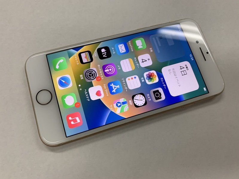 超安い】 SIMフリー 再BZ180 iPhone8 64GB ゴールド iPhone