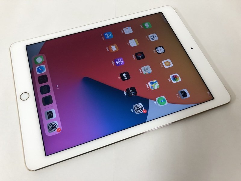 売上実績NO.1 iPad au 再CK558 Air 判定○ ゴールド 16GB Wi-Fi+