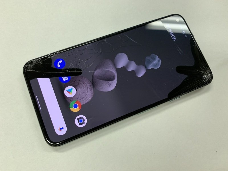 経典 DI842 SIMフリー Google Pixel 5 Sage 128GB ジャンク Android