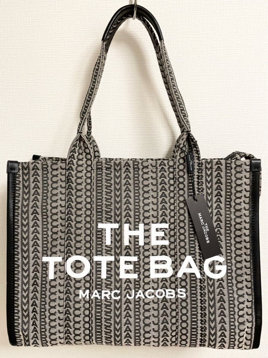 新品】マークジェイコブス ザ モノグラム ラージ トートバッグ MARC