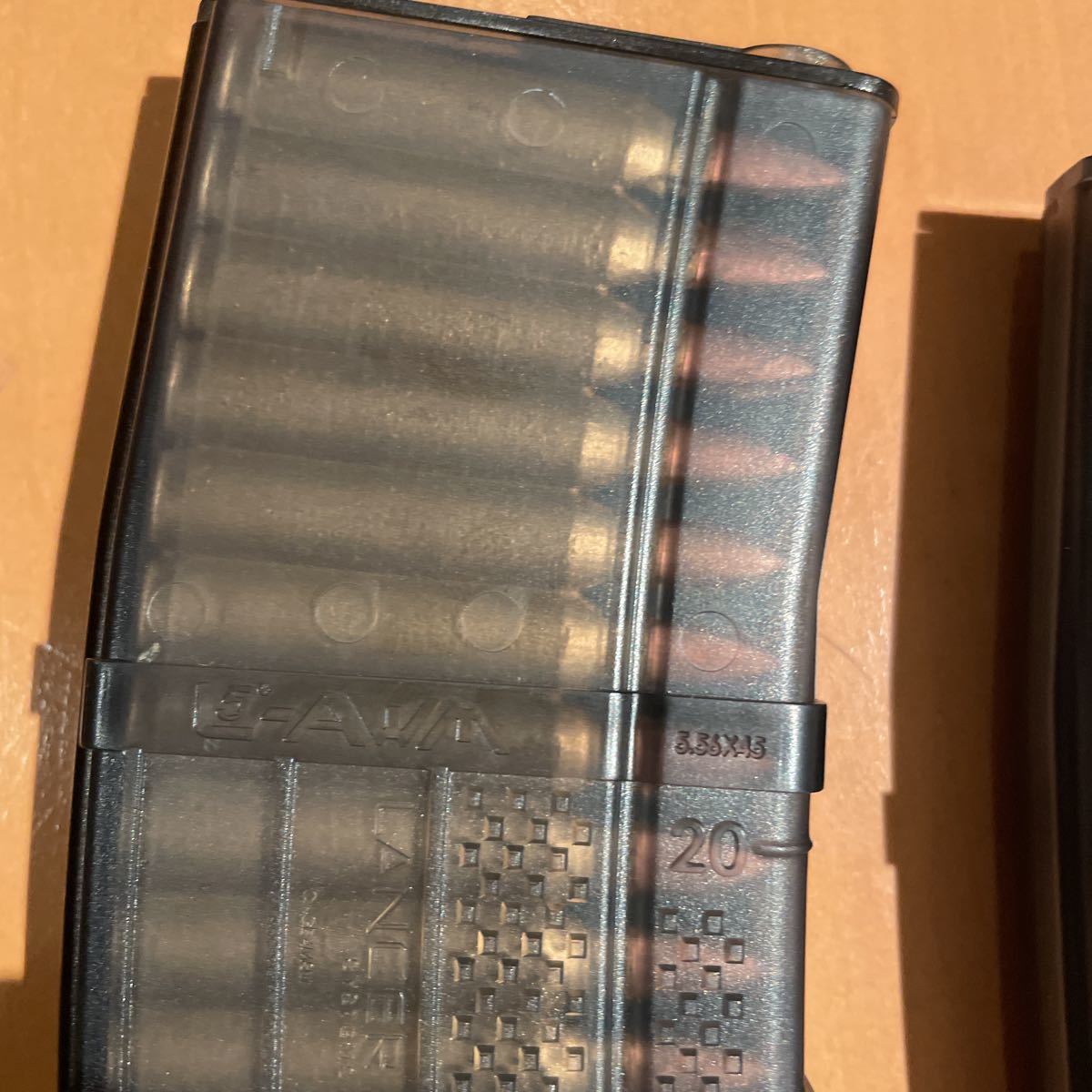 リアル塗装シースルーマガジン3本セット M4 電動ガン用 SOCOM リアル塗装シースルーマガジン3本セット M4 電動ガン用 SOCOM