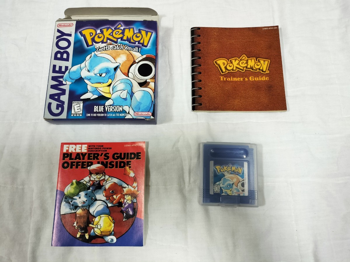 送料無料】 ゲームボーイカラー ポケットモンスター 青 ポケモン 海外