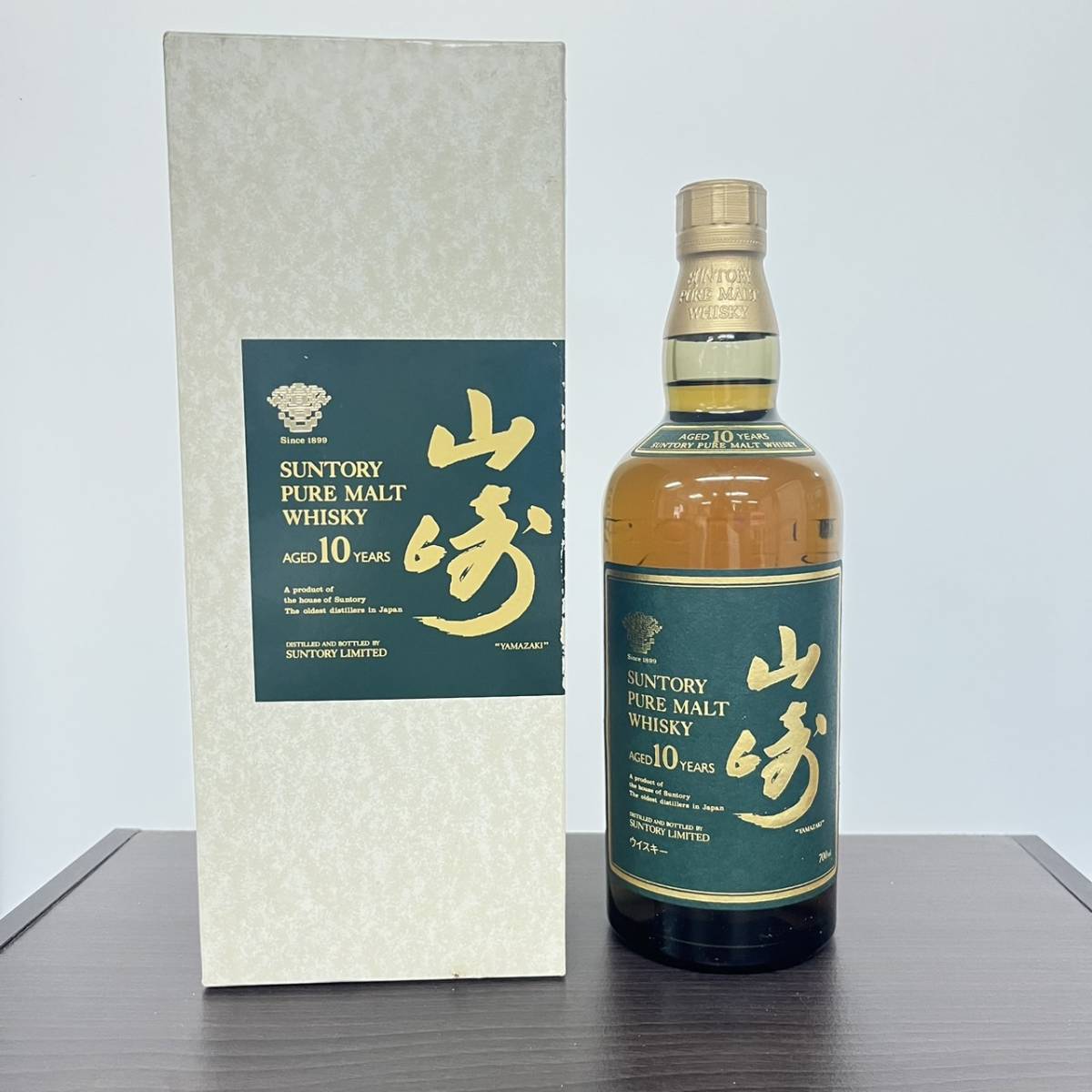 ○１円~○【未開栓】SUNTORY サントリー山崎 １０年 ピュアモルト