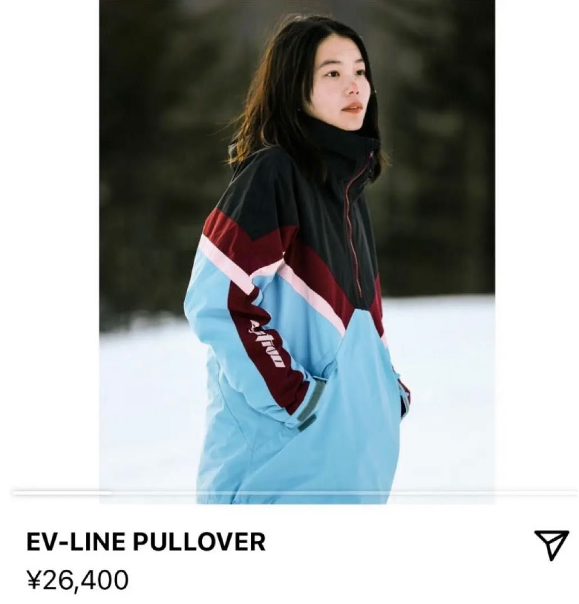 ESTIVO】スノボ ウェア ジャケット EV-LINE PULLOVER ウエア