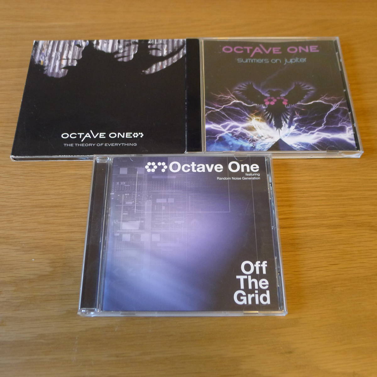 Octave One 3枚セット The Theory Of Everything, Summers On Jupiter, Off The Grid