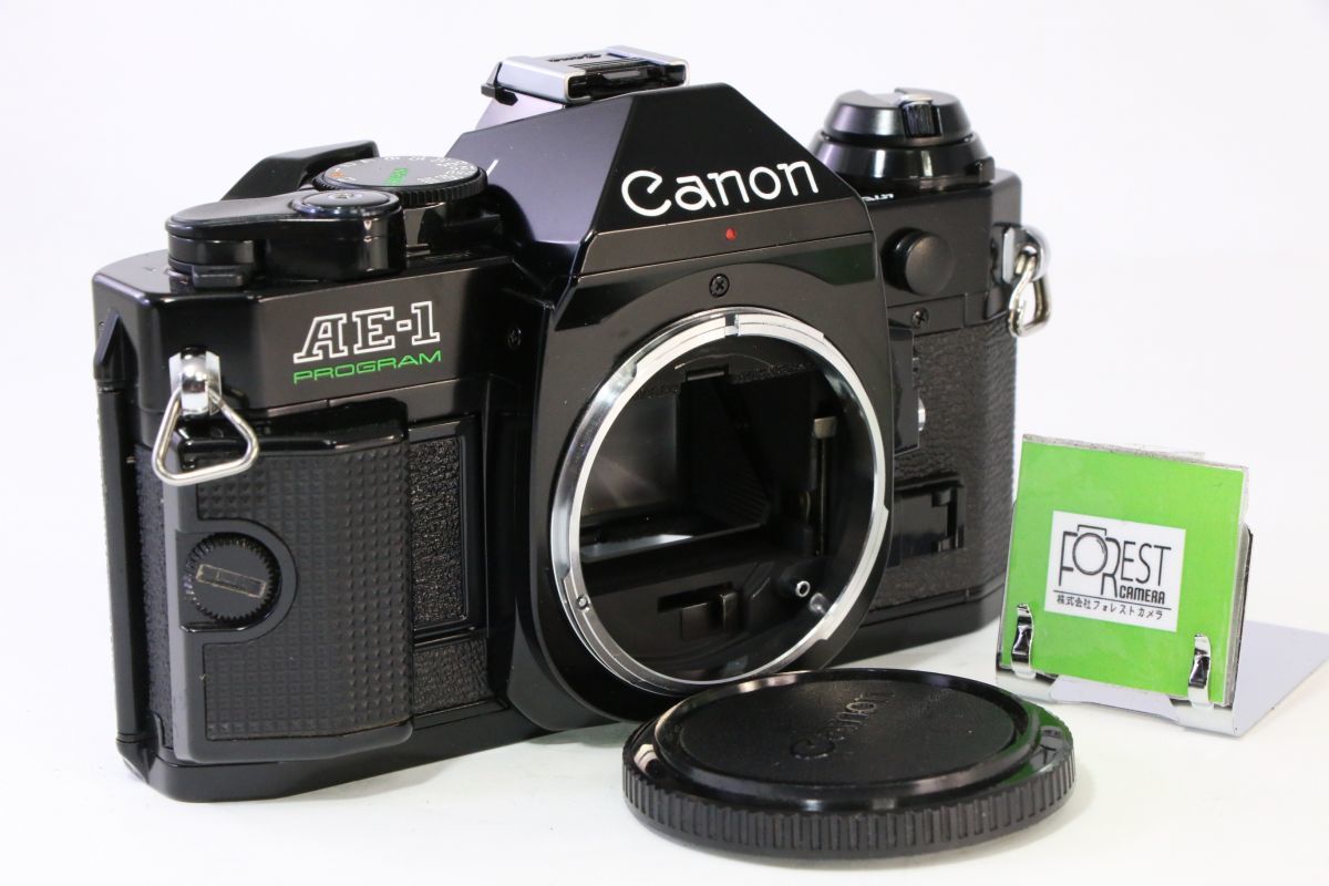 【同梱歓迎】【動作保証・点検済】良品■キヤノン Canon AE-1 PROGRAM ボディ■シャッター全速・露出計完動・鳴きなし・割れなし■JJ 292