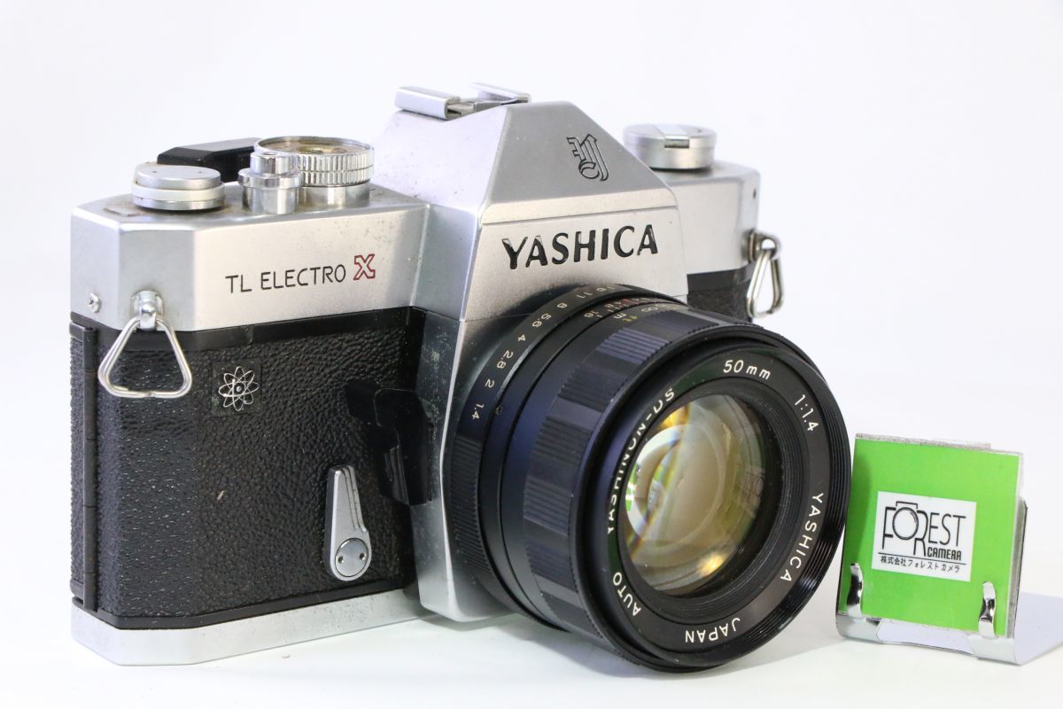 【同梱歓迎】ジャンク■ヤシカ YASHICA TL ELECTRO X ボディ+AUTO YASHINON-DS 50mm F1.4■3083