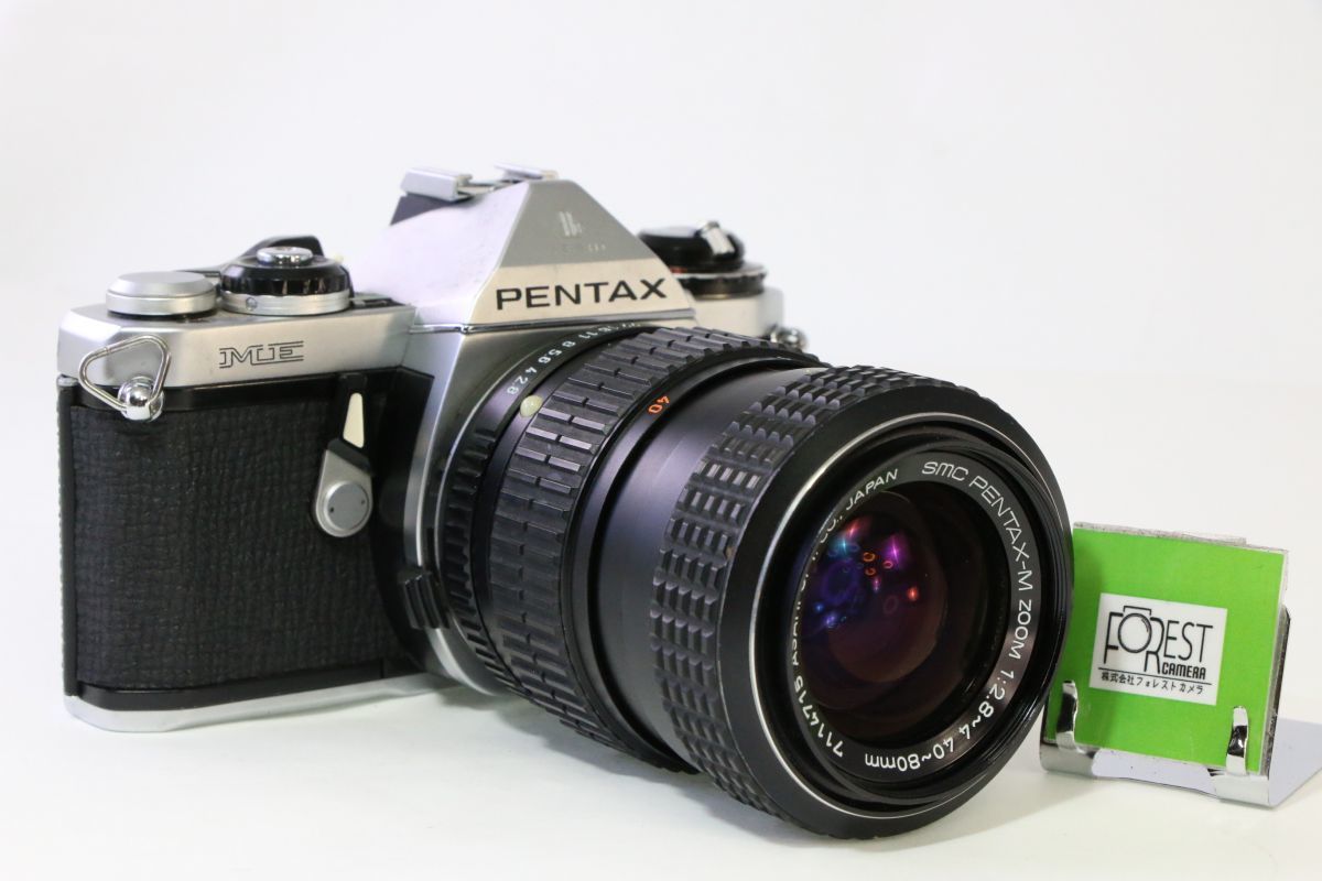 【同梱歓迎】実用■ペンタックス PENTAX ME ボディ+SMC PENTAX-M ZOOM 40-80mm F2.8-4 Kマウント■露出計・オート完動■6236_画像1
