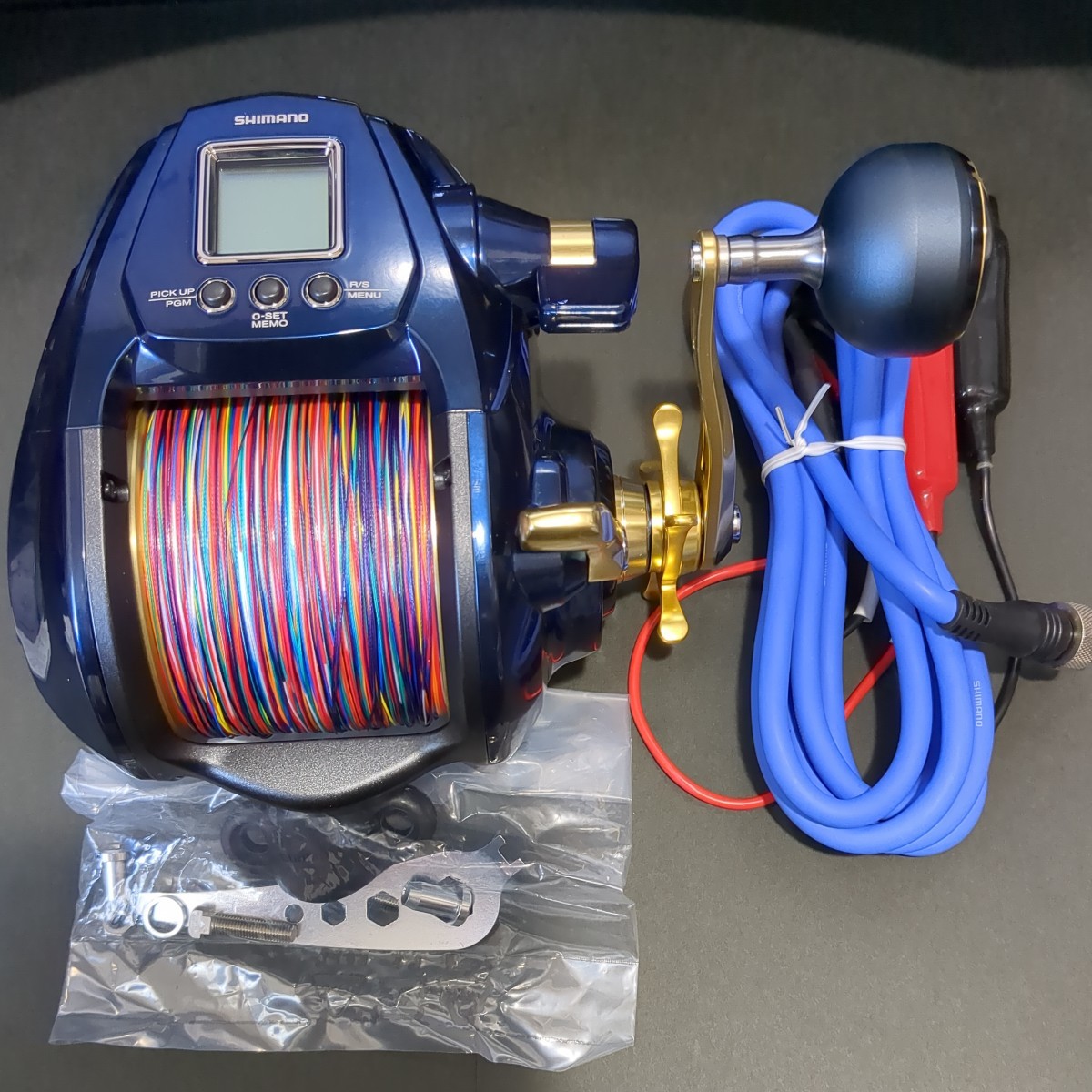 得価即納】 シマノ 19 ビーストマスター 9000 PE8号×900m リールに巻い