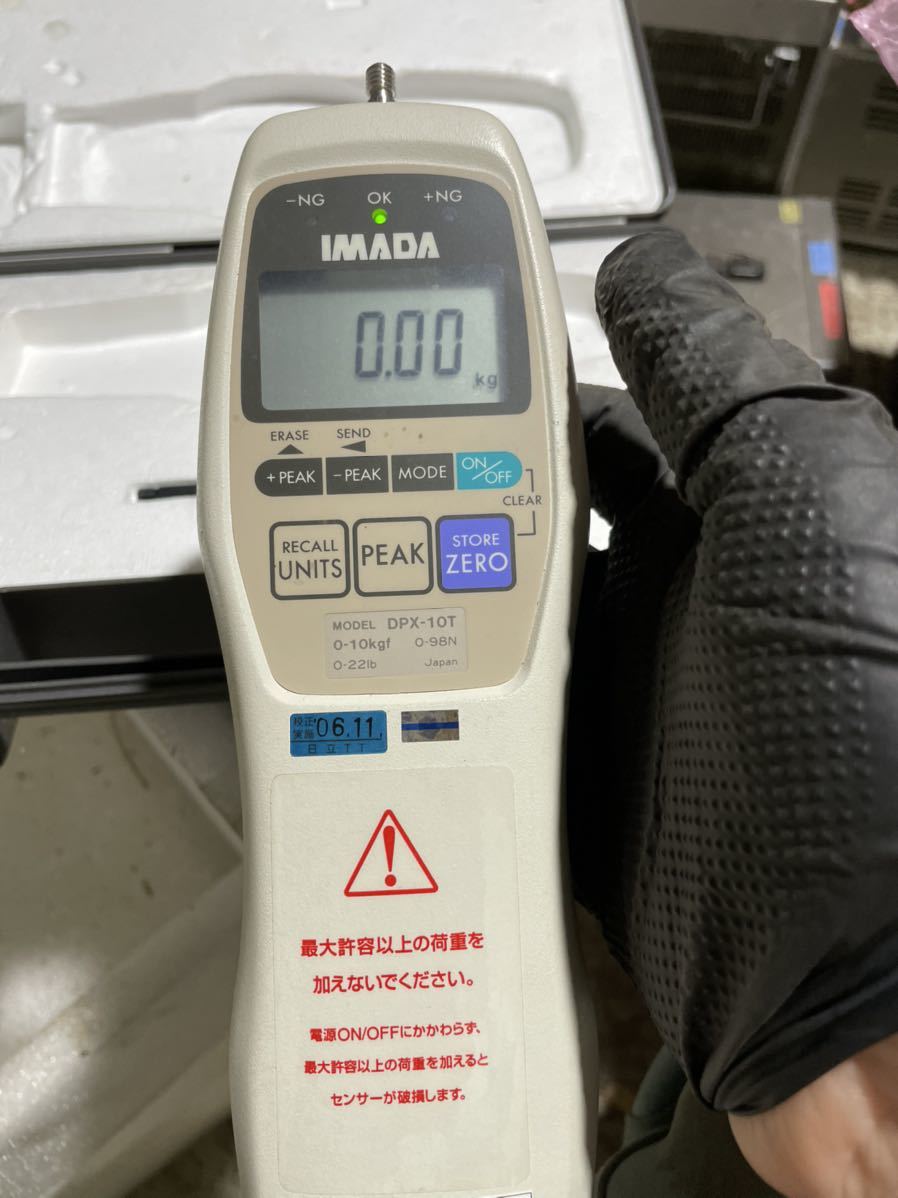 Yahoo!オークション E22 IMADA イマダ フォースゲージ DPX10T 通電...