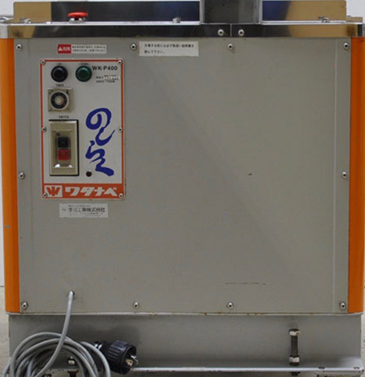 ワタナベ のしもち製造機 のしらく WK-P400 3P200V 60Hz 業務用 ワタナベ のしもち製造機 のしらく WK-P400 3P200V 60Hz 業務用